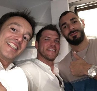 Magic Julian avec Karim Benzema — Événement VIP